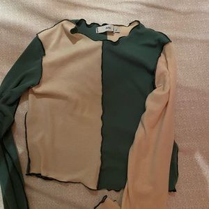 adika colorblock long sleeve shirt